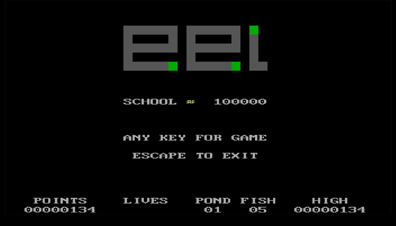 Eel – Play This DOS Game in C in Your Browser - Byte.Yoga