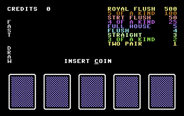 Fast Draw – A Commodore 64 Poker Machine - Byte.Yoga